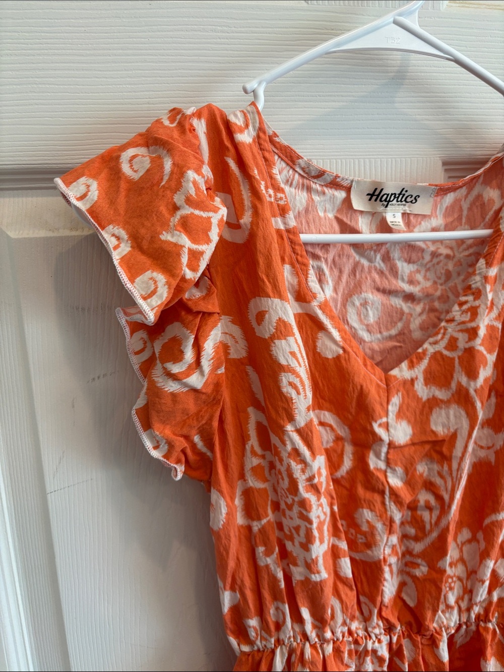 Haptics Ruffle Sleeve Dress - Picture 3 of 4